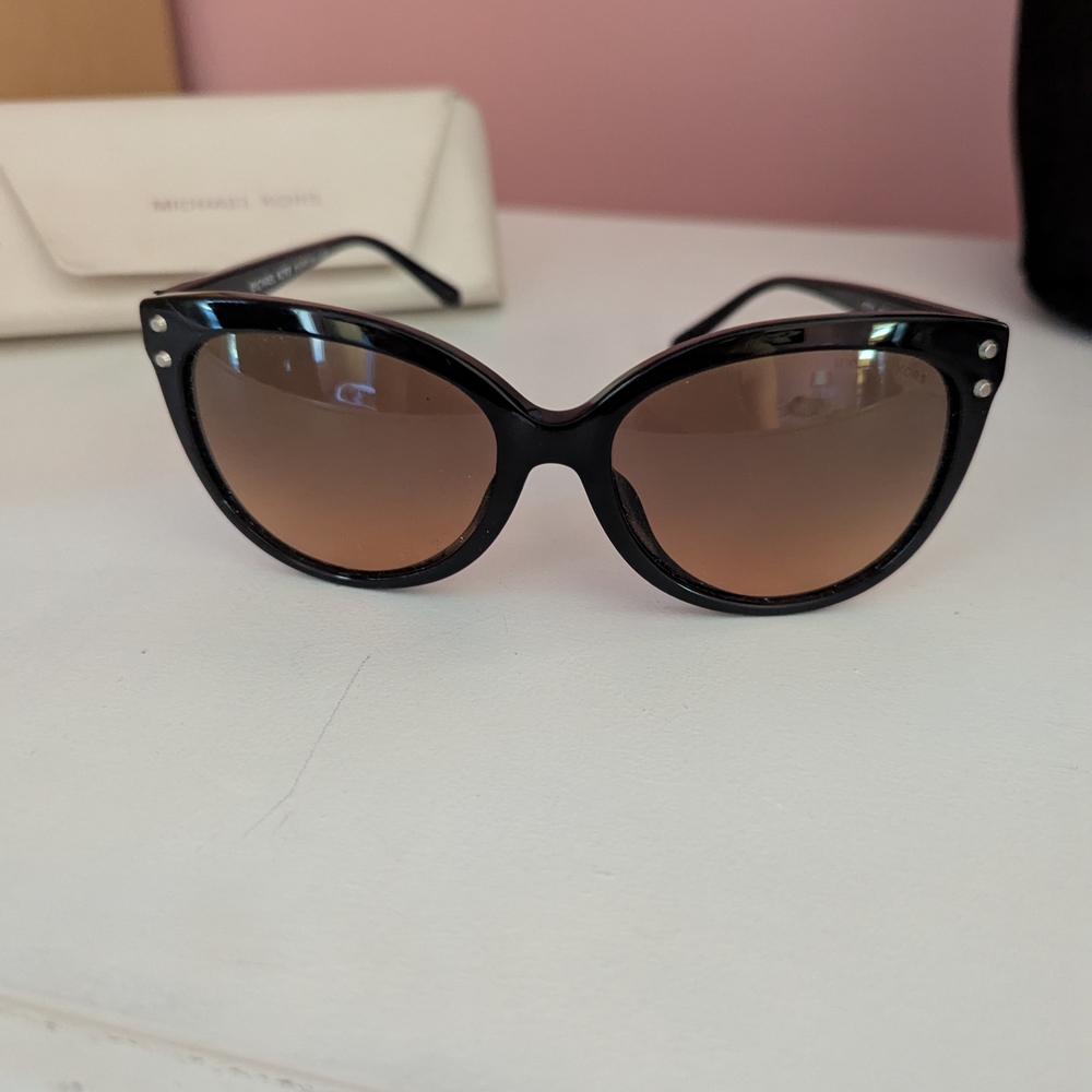 Michael Kors Black Sunglasses with Case